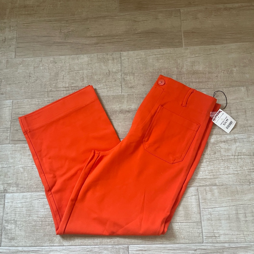Jones New York Bold Orange Pants